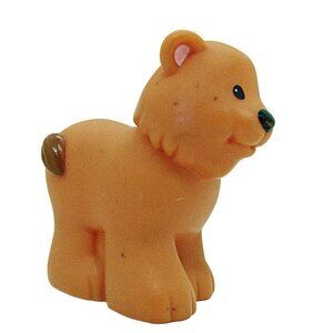 Vintage Fisher Price Little Brown Bear Play Figure Collect Replacement Security